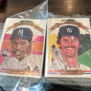 NEW YORK YANKEES Assorted Baseballs Cards ‘81-91